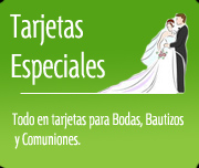 Tarjetas Especiales